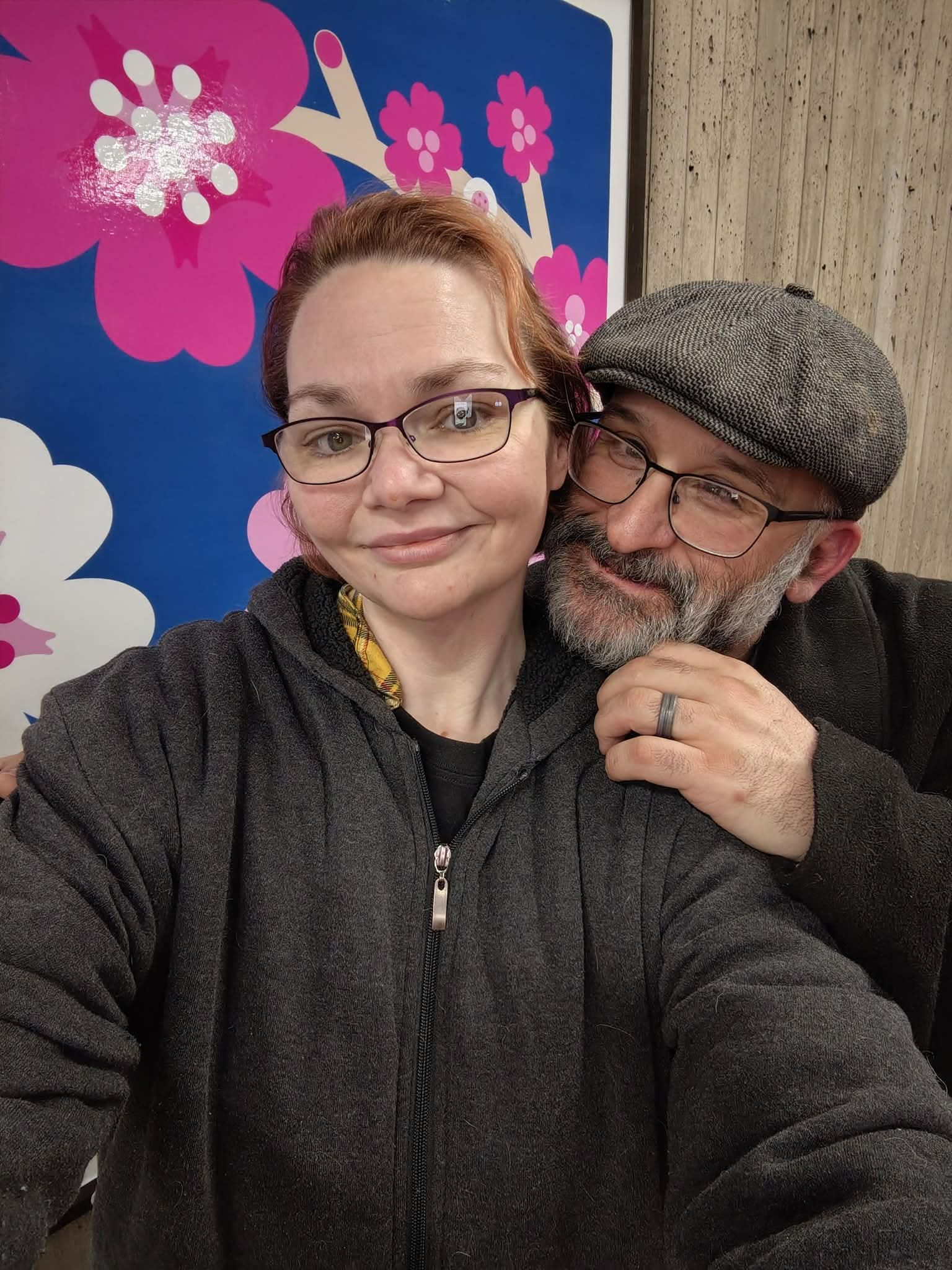 Johnathan Hales and Donna together